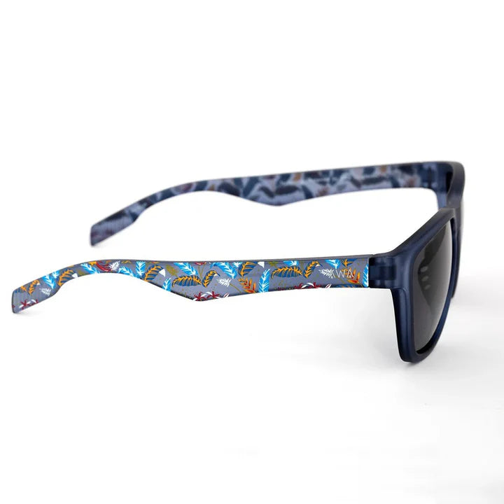 RODAS BLUE AND FUCSIA FLOWERS