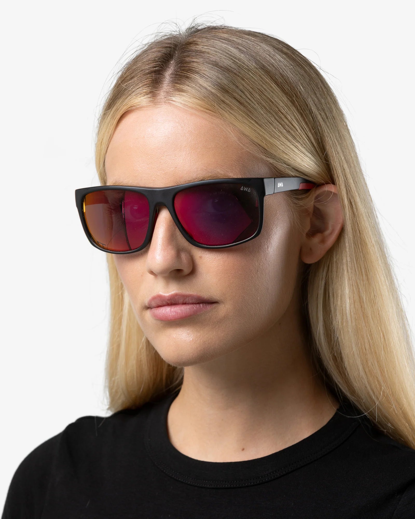 MERA BLACK REVO RED LENSES
